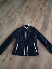 FILA ゴルフ ブラック ウィンドブレーカー ジャケット