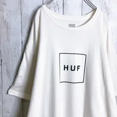 【入手困難】HUF ハフ ホワイト センターロゴ 半袖Tシャツ #435