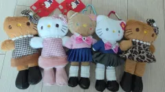ハローキティ ぬいぐるみ キーホルダー ヴィンテージ 衣装 コレクション