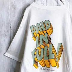 【国内正規品】HUF ハフ 両面プリント ホワイト 半袖Tシャツ #901