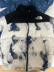 THE NORTH FACE ザノースフェイス ヌプシ(Nuptse) 地図 パータン ダウン