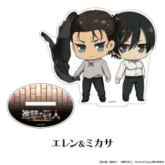 進撃の巨人 FINAL エレン＆ミカサ アクリル スタンド