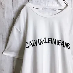 【国内正規品】カルバンクライン Calvin Klein JEANS ホワイト 半袖Tシャツのサムネイル