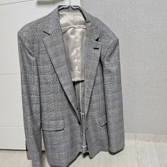 美品】SCABAL チェック グレー スーツセット TETSU spa - メルカリ