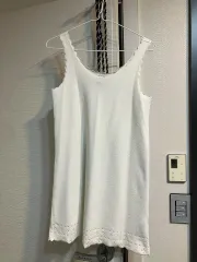 H&M 白 ノースリーブ ONE PIECE