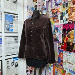 極美品 38 現行タグ マッキントッシュ ブークレジャケット 丸襟 金 