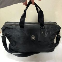 シャンタルトーマス Chantal Thomass ロゴ入り 黒 ボストンバッグ 