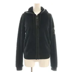 シャネル CHANEL 09C レザートリム フリースパーカー スポーツライン 34 ブラック P34160K01052 /DF ■OSのサムネイル