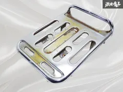 ★使用可★ ホンダ 純正 C50M スーパーカブ50 カスタム リヤ リア キャリア メッキ  長さ 約340mm 幅 約255mm 即納のサムネイル