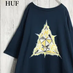 【国内正規品】HUF ハフ 両面プリント ネイビー 半袖Tシャツ #2042