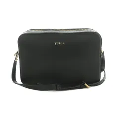 フルラ FURLA ショルダーバッグ スクエア型 レザー 黒 /MI ■OS