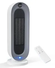 『人感センサー付き』セラミックヒーター【ECO知能恒温節電対策】セラミックファンヒーター暖房器具省エネ電気首振り3段階温度調整800W/1200W切り忘れ防止二重過熱保護転倒OFFタイマー機…のサムネイル