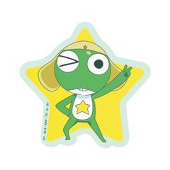구루만디즈 케로로 군조 캐릭터 스텀 스티커 빅 케로로 BKG-03A