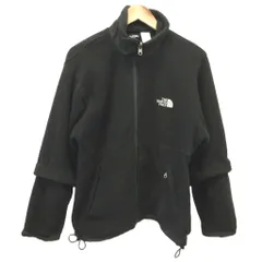 ザノースフェイス THE NORTH FACE フリースジャケット 上着 黒 ブラック 長袖 スタンドカラー ジップアップ /MD ■GY99