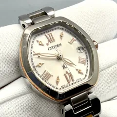 【稼働】CITIZEN/シチズン XC/クロスシー 腕時計 ECO-DRIVE/エコドライブ ハッピーフライト ローマンインデックス レディース