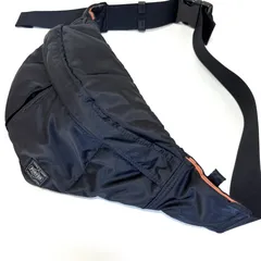 【極美品】PORTER タンカー ウエストバッグ L ブラック 吉田カバン ボディバッグ【クーポン利用で、10%OFF＜割引上限 500円＞】