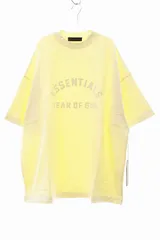 エフオージー エッセンシャルズ FOG ESSENTIALS 24SS FRONT LOGO SS TEE YELLOW Lサイズ フロント ロゴ Tシャツ イエロー 黄色 【ブランド古着ベクトル】【中古】☆AA★■260227