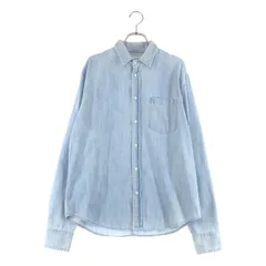 Frank&Eileen / フランクアンドアイリーン | LUKE -STONEWASHED / デニム シャツ | XS | インディゴブルー | メンズ