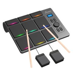 ミニワイヤレスポータブルMIDIコントローラーPAD16MPCドラムパッド