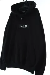 (L-2XL) O!Oi フード付きTシャツ 限定 ブラック 実物 オーバーサイズ-15DE2のサムネイル