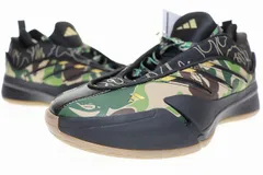 アディダス adidas × A BATHING APE DAME 9 CORE BLACK CAMO 28cm JH6358 アベイシングエイプ デイム コアブラック カモ 【ブランド古着ベクトル】【中古】▲■250831