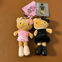 ハローキティ ロングぬいぐるみ キーホルダー 2個 セット