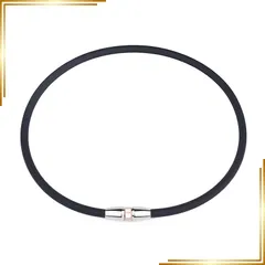 【新品】 [LEYXUAN] ネックレス 磁気チタのデザイン シ おしゃれ 人気 スポーツ ビジネス 男女兼用ス メンズ 静電気除去 ネックレス【四季着用可】 (ゴールド, 45CM) 1のサムネイル