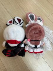 20cm人型ぬいぐるみ着せ替えワンピース 2着 - メルカリ