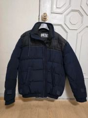 DIESEL バックロゴ スナップボタン ブルゾン - メルカリ