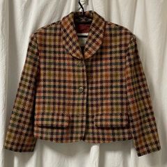 SCAPA ハリスツイード パッチワークジャケット40 - メルカリ