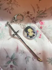 鬼滅の刃 しのぶ JUMP SHOP 日輪刀 チャーム キーホルダー