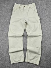 Carhartt ペインターパンツ ホワイト ダブルニー 30X30 古着 - メルカリ