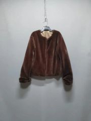 FORK&SPOON シャギーチェックショートジャケット アーバンリサーチ