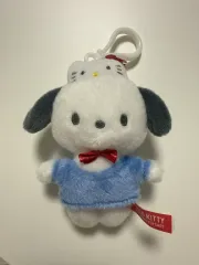 ハローキティ 50周年 記念 ポチャッコ キーホルダー