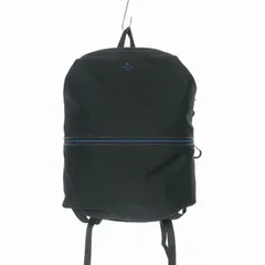 ランバンオンブルー LANVIN en Bleu ロゴプリント バックパック ディパック リュック 鞄 ブラック 黒のサムネイル