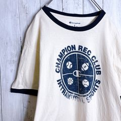 60s Champion チャンピオン 染込み リンガーT ンテージ ロゴ - メルカリ