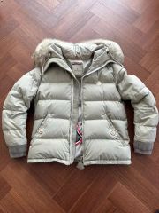 希少】モンクレール VERCORS ダウン ムートン コヨーテファー 約39万 