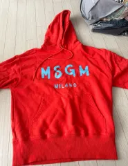 MSGM ミラノ オレンジ フードTシャツのサムネイル
