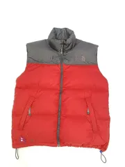 THE NORTH FACE ザノースフェイス ヌプシ 700 ダウン ベスト ネパール国旗マーク L(105) サイズ