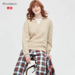 ユニクロ J W ANDERSON カラ ニット Lのサムネイル
