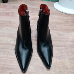 Acne Studios CONY ウェッジ アンクルブーツ レディース 38サイズ (245程度) 5k8のサムネイル