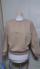 ベージュ スウェット(起毛)