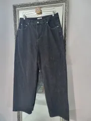 オーバーサイズ(XL) ブラックデニム 36 38