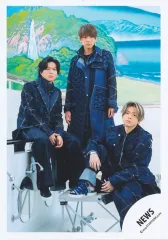 【中古】生写真(STARTO) NEWS/小山慶一郎・加藤シゲアキ・増田貴久/全身/アルバム「JAPANEWS」MV＆ジャケ写オフショット/公式生写真