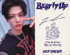 【中古】コレクションカード(男性) NCT DREAM/ジェミン(Jaemin)/裏面印刷サイン入り/CD「Beat It Up」(Digipack Ver.)フォトカード