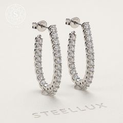 0.6ct×2 モアサナイトピアス／S925刻印＆GRA証明書付き - メルカリ