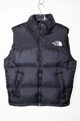 ザノースフェイス THE NORTH FACE NUPTSE VEST L BLACK ND92232 ヌプシ ダウンベスト ジャケット ブラック 【ブランド古着ベクトル】【中古】260112