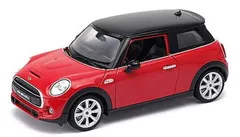 新品 WELLY 1/24 ミニ ハッチ S 2014 レッド 完成品ダイキャストミニカー WE24058R1 [佐川急便]のサムネイル