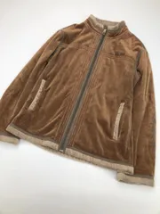 FIRST DOWN USA ファーストダウン フリース ジャケット sizeM/ブラウン ◆■メンズ
