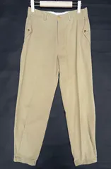 Dries Van Noten ドリスヴァンノッテン テーパード コットン パンツ フラップポケット 裾タック PRDN-KA1-1009のサムネイル